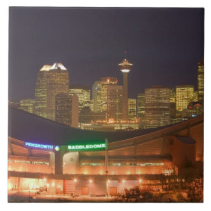 Carreau Canada, Alberta, Calgary : Skyline de la ville dep