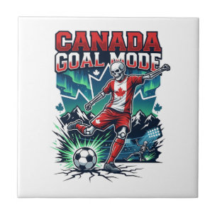 Carreau Canada Mode de but squelette attaquant nations dyn