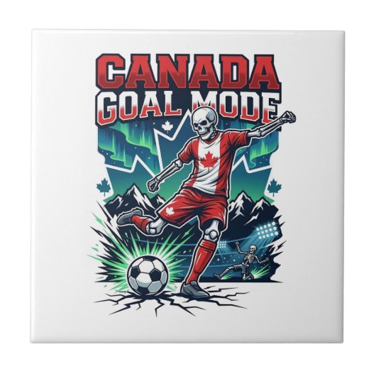 Carreau Canada Mode de but squelette attaquant nations dyn (Devant)