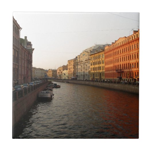 Carreau Canal à St Petersburg, Russie (Devant)