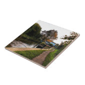 Carreau Canal et péniche de Compton (Côté)