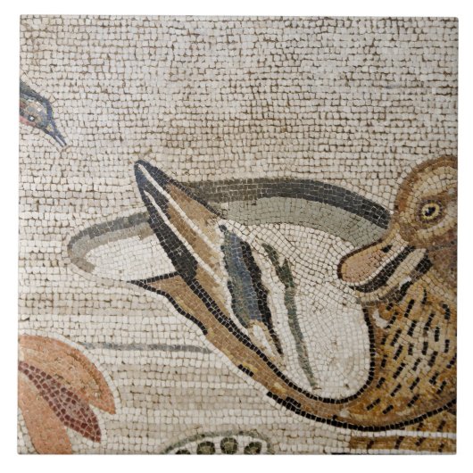 Carreau Canard et oiseau, mosaïque du Nil, Chambre du (Devant)