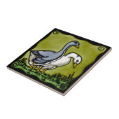 Carreau Canards Arts and Crafts vintage (Côté)