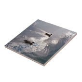 Carreau Canards calmes avant la tempête (Côté)