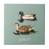 Carreau Canards colverts (Devant)