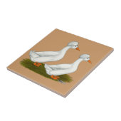 Carreau Canards : Graine blanche (Côté)