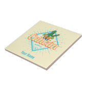 Carreau Cancun Mexique Dancing Cactus Tequila Vintage (Côté)