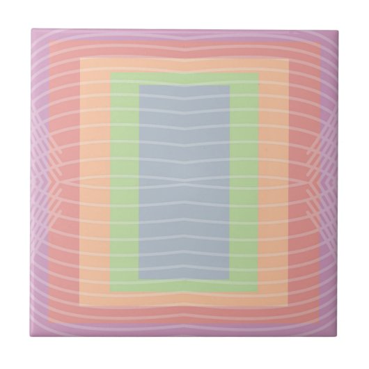Carreau Candy Cake Pastel Bloc de couleur (Devant)