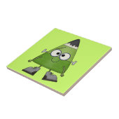 Carreau Candy Corn Frankenstein Halloween (Côté)