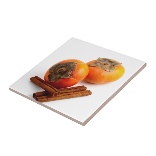 Carreau Cannelle de kaki (Côté)