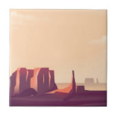 Carreau Canyons du désert (Devant)