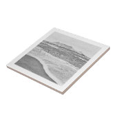 Carreau Cape Town Table Mountain Beach Ocean Sketch (Côté)