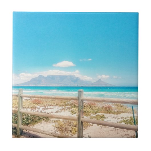 Carreau Cape Town Table Mountain Beach Vue sur l'océan (Devant)