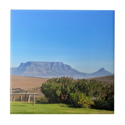 Carreau Cape Town Table Mountain View Gris (Devant)