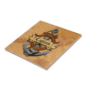 Carreau Capitaine Anchor et roue (Côté)