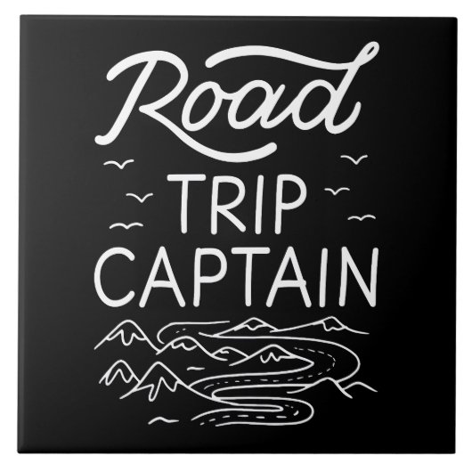 Carreau Capitaine de road trip I (Devant)