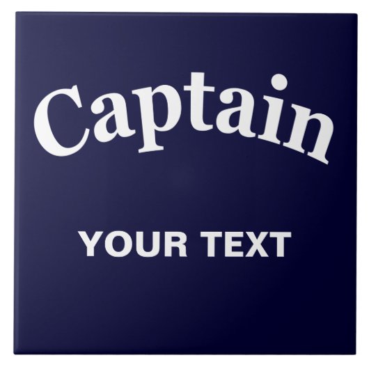 CARREAU CAPITAINE FAIT SUR COMMANDE (Devant)