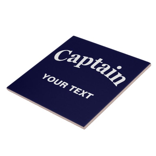CARREAU CAPITAINE FAIT SUR COMMANDE (Côté)