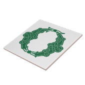 Carreau Capitale décorative du 16e siècle Celtic Knot O (Côté)