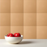 Carreau Cappuccino solide beige brun clair<br><div class="desc">Cappuccino couleur solide,  design beige brun clair.</div>