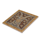 CARREAU CAPRICORNE DE SIGNE DE ZODIAQUE (Côté)