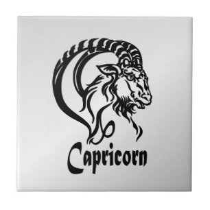 Carreau Capricorne la Chèvre de Mer Zodiaque