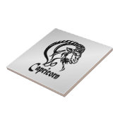 Carreau Capricorne la Chèvre de Mer Zodiaque (Côté)