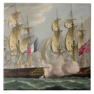 Carreau Capture de L'Immortalite, le 20 octobre 1798, de