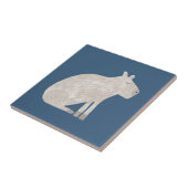 Carreau Capybara mignon (Côté)