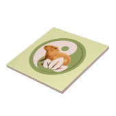 Carreau Capybara Zen Yin Yang Nature Paisible (Côté)