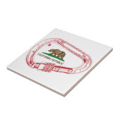 Carreau Carabiner d'Escalade californienne (Côté)