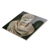 Carreau Caracalla, le marbre romain cuirassed le buste, (Côté)