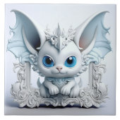 Carreau Caractère Aile-Oreille mignon (Devant)