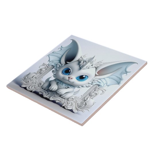 Carreau Caractère Aile-Oreille mignon (Côté)