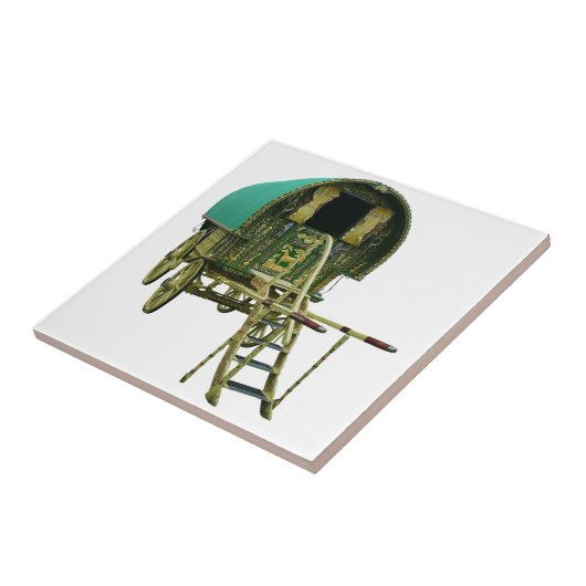 Carreau Caravane gitane de bowtop (Côté)