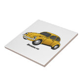 Carreau Caricature de voiture classique (Côté)