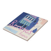 Carreau Caricature vintage Rennes France (Côté)