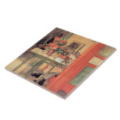 Carreau Carl Larsson - Lisbeth Lecture (Côté)