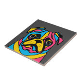 Carreau carlin 3 tons personnalisable (Côté)