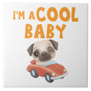 Carreau Carlin Je suis un bébé cool