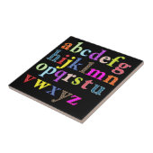 Carreau Carnet d'alphabet (Côté)