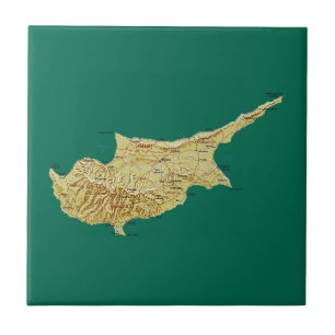 Carreau Carnet de cartes de Chypre