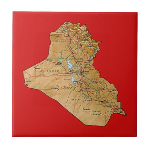 Carreau Carnet de cartes Iraq