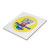 Carreau Carnet de jeu de requin amusant avec des jetons de (Côté)