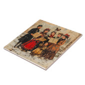 Carreau Caroleurs de vacances vintages (Côté)