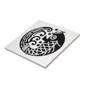 Carreau Carpe et vague (Côté)