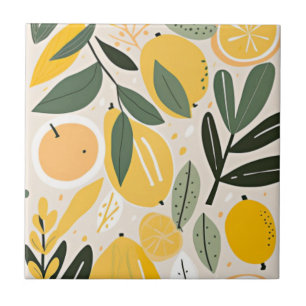 Carreau Carré citron