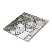 Carreau Carré de cercle d'abrégé sur en verre souillé (Côté)