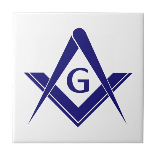 Carreau Carré moderne & Compas (Devant)