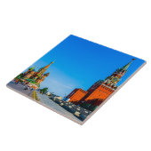 Carreau Carré rouge de Moscou (Côté)